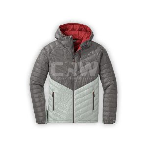 Mens Full Sleeves Gilets Grey White Puffer Jackets AS EQUIRIDE APPAREL 9011