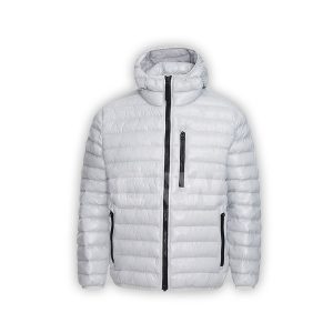 Men's Quilted Gilets White Puffer Jackets AS EQUIRIDE APPAREL 9013