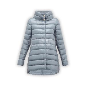 Women's Quilted Puffer Jackets White AS EQUIRIDE APPAREL 9014