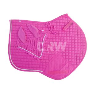 Pink Jump Saddle Pad Set 1936