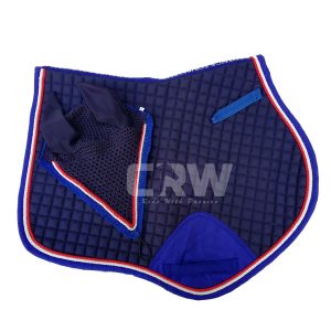 CRW Navy Jump Saddle Pad Set 1937
