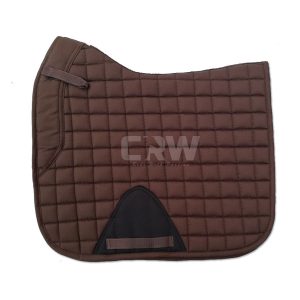 CRW Brown Dressage Saddle Pad Horse Riding 1939