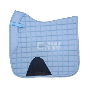 CRW Sky Blue Dressage Saddle Pad Horse Riding 1939