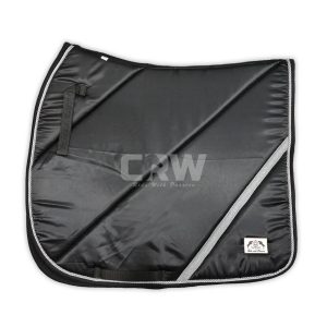 CRW Satin Luxury Dressage Saddle Pad Horse Riding 1956