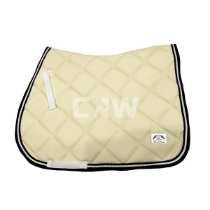 CRW Yellow English Saddle Pad Horse Riding 1961