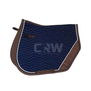 CRW Navy Blue All Purpose Saddle Pad Horse Riding 1969