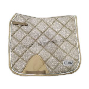 Golden Glitter Saddle Pad Dressage 1972