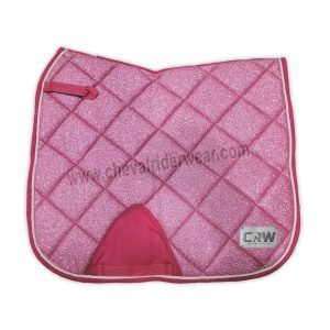 Pink Glitter Saddle Pad Dressage 1972