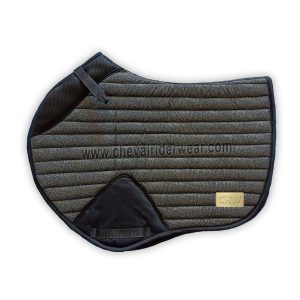 Grey Glitter Jump Saddle Pad 1974