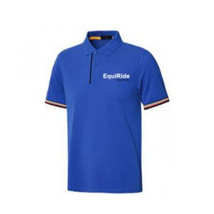 Men's Blue Polo Shirts Equestrian CRW-PSM-3208