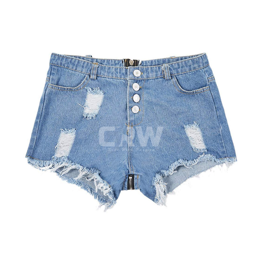 Women's Sexy Cut Off Low Waist Booty Denim Jeans Shorts AS Equi Ride Apparel