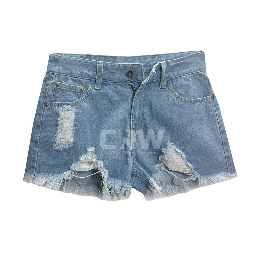 Women's Sexy Cut Off Low Waist Booty Denim Jeans Shorts AS Equi Ride Apparel 02