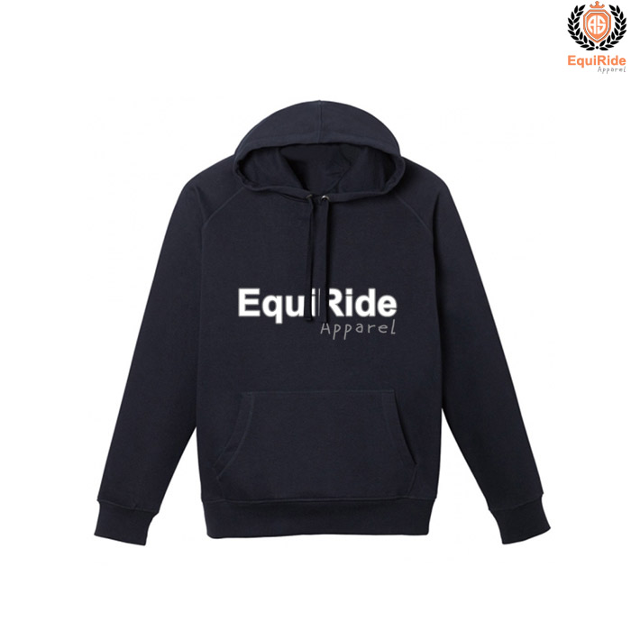 Black Pullover Hoodies Men's Sweatshirts Equestrian Fashion CRW-HOD-004