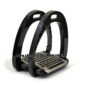 Horse Safety Stirrup Irons Quick Release Stability Aluminium Stirrup Iron Horse Riding 4.75″